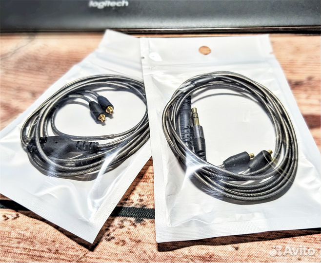 Кабель для наушников mmcx 3.5 новый