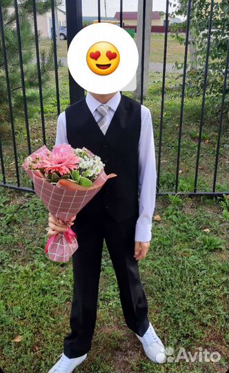 Школьный костюм для мальчика 140