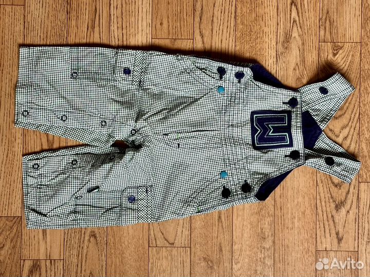 Вещи пакетом на мальчика 68-80 см