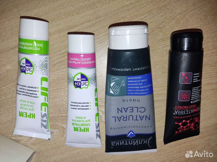 Крема и моющие средства