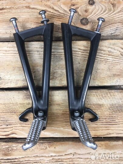 Кронштейны пассажирские Yamaha YZF R6 06-16 Black