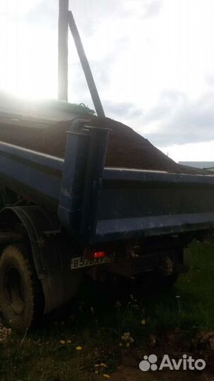 Плодородная земля для дачного участка, песок навоз