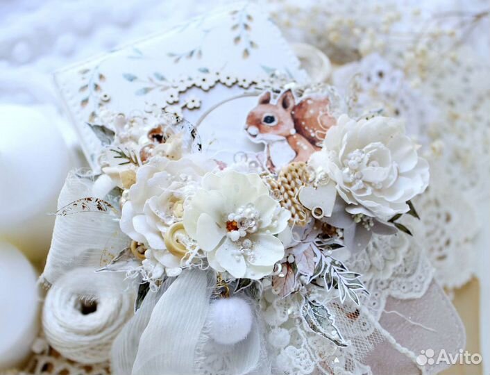 Детская тканевая открытка