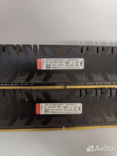 Kingston HyperX Predator HX433C16PB3K2/16 16 гб