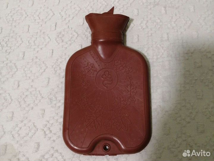 Грелка резиновая СССР. Спринцовка