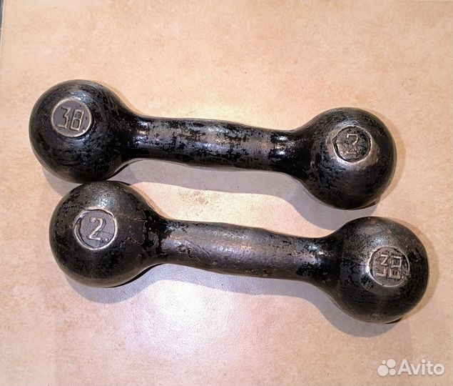 Гантели 2 кг СССР