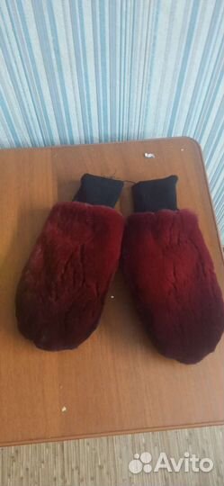 Варежки норковые