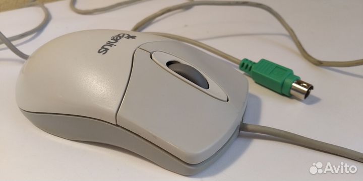 Мышка PS/2 с шариком, для компьютера