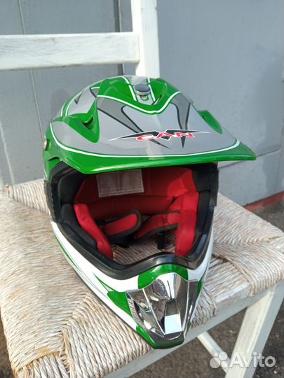 Детский кроссовый шлем