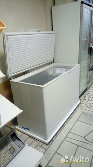 Морозильный ларь Aucma BD-446 с двумя крышками