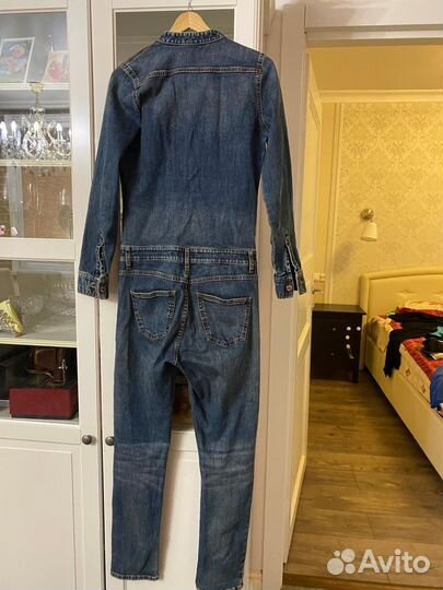 Комбинезон джинсовый 42 новые