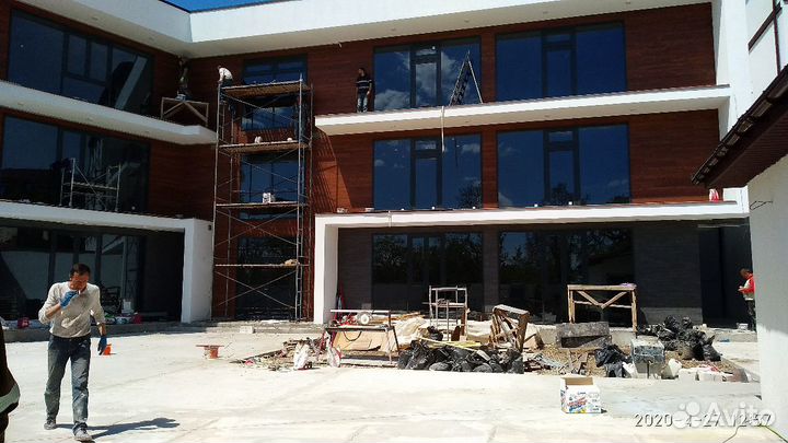 Фасадное остекление