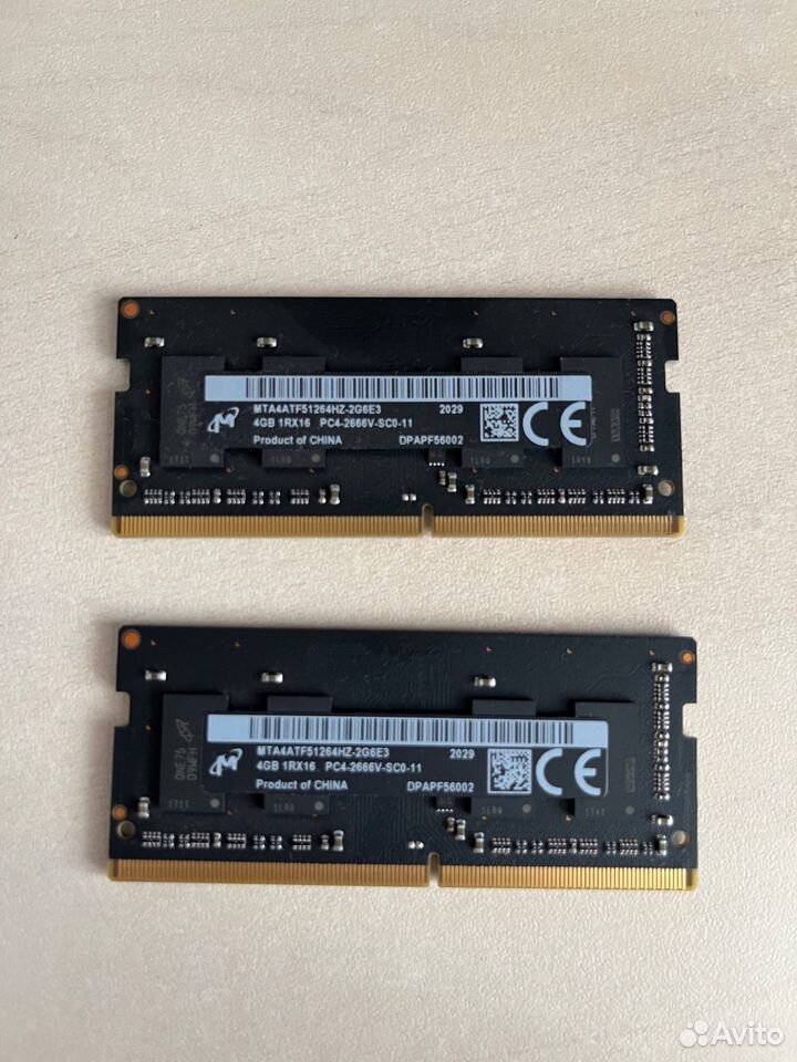 Память ddr4 8gb 2666