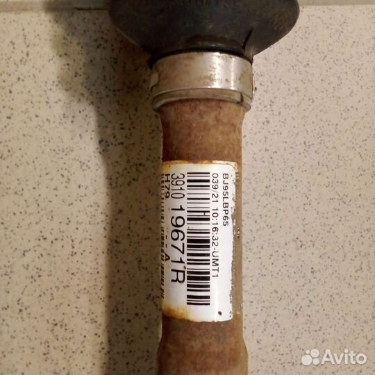 Привод передний левый 391019671R Renault Duster 2