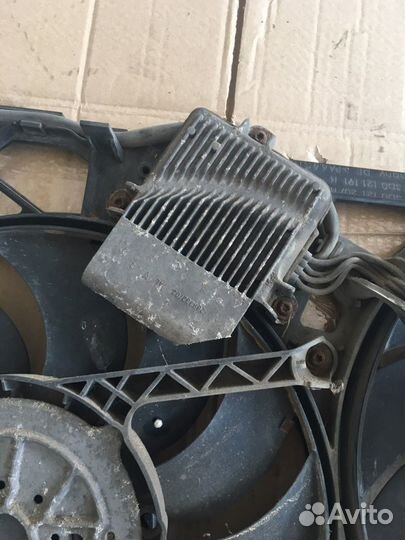 Вентилятор радиатора Фольксваген Фаэтон(1509)