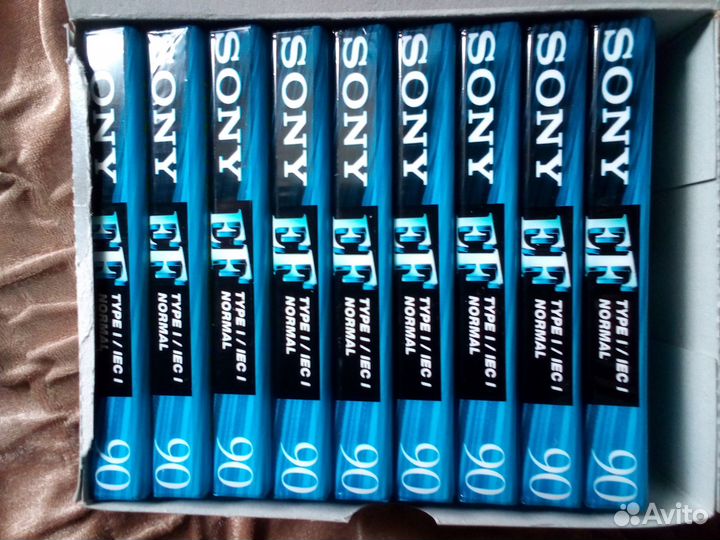 Кассеты Sony EF 90,made in Japan.новые