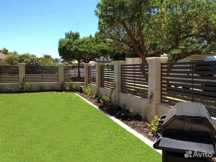 Забор Ранчо горизонтальный