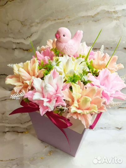 Букет из мыла