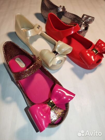 Туфли mini melissa 16.5 см (10 USA)оригинал,новые