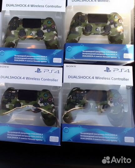 Геймпад Dualshock v2 PS4 Камуфляж Новый Оригинал