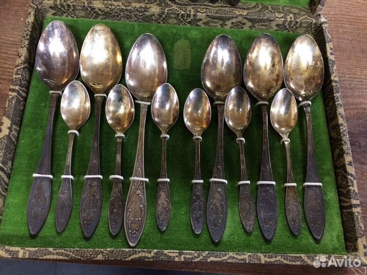 Набор столовых приборов Олимпиада 80 мельхиор