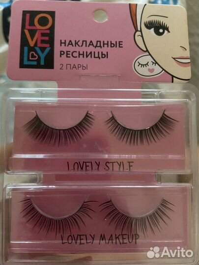 Накладные ресницы самоклеющиеся
