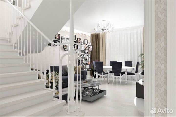 Дизайн интерьера + бесплатно Авторский надзор