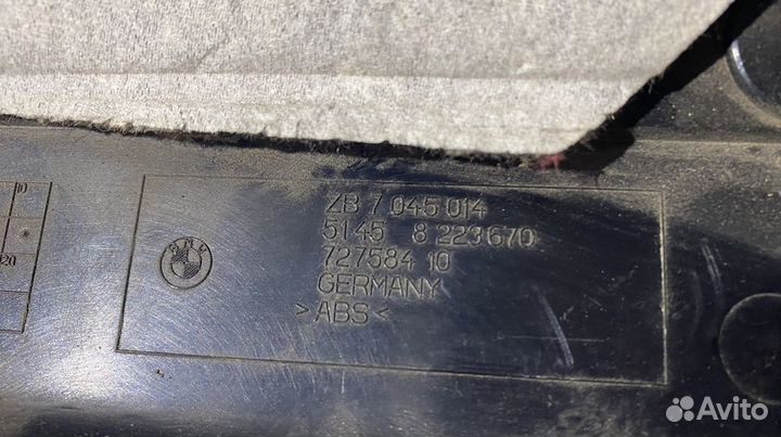 Накладки под торпедо BMW 7 series E65/E66