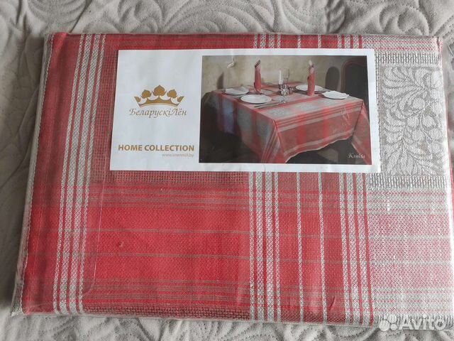 Скатерть лен новая