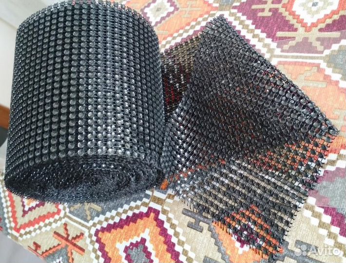 Лента с имитацией страз для рукоделия