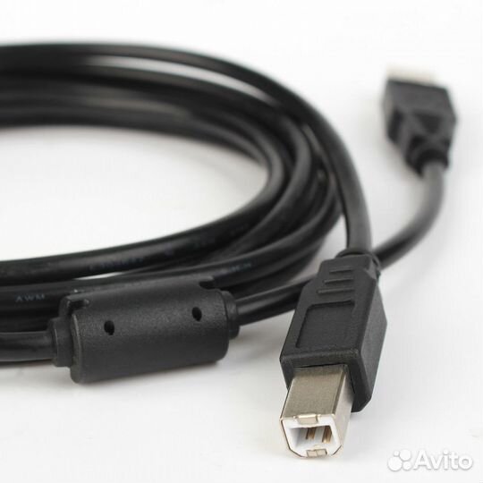 Кабель USB 2.0 A (M) - B (M) 1.5 м Printer Cable