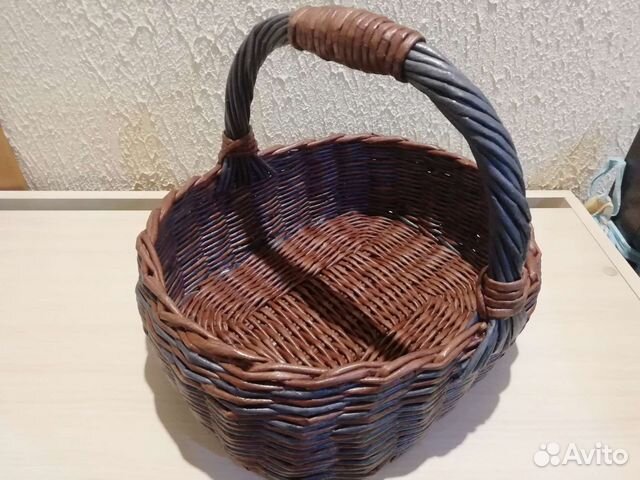 Корзина плетеная