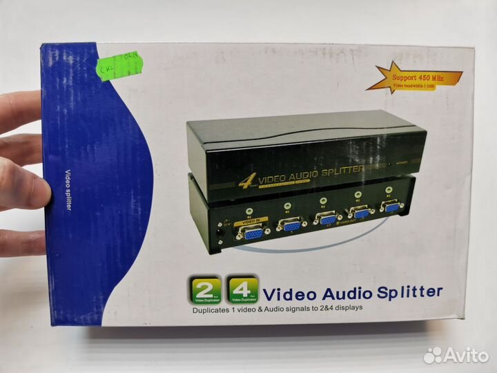 VGA делитель 1 на 4