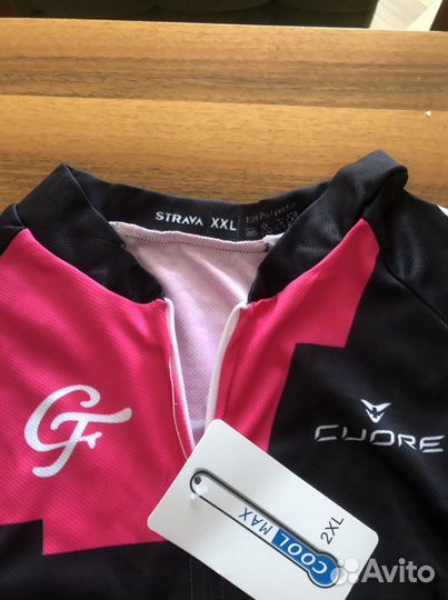 Велофутболка женская