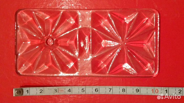 Подвески хрустальные от советской люстры, 53 шт