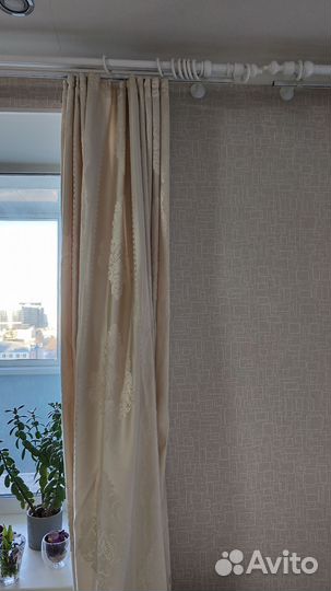 Карниз для штор двухрядный