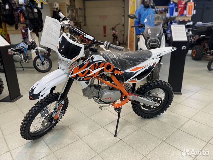 Питбайк kayo TT125 мотоцикл