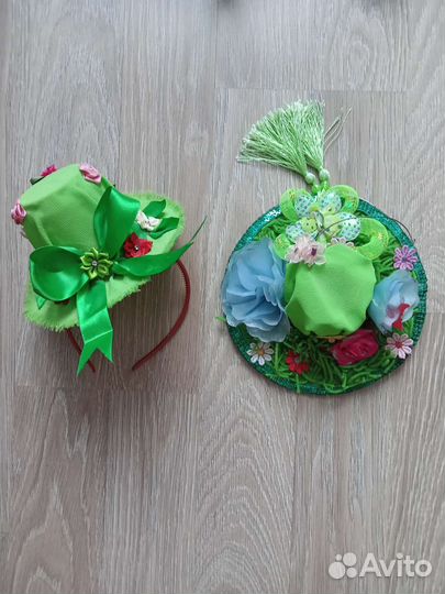 Ободки, шляпки