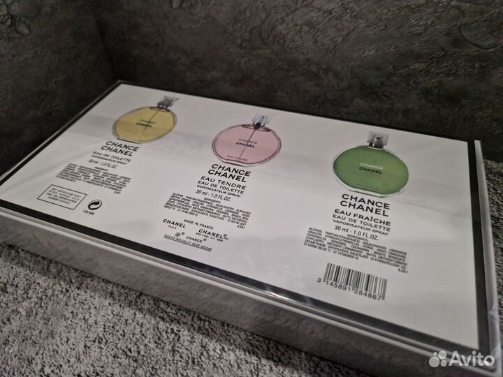 Духи Парфюм Женский Chanel (Шанель) 3x30ml