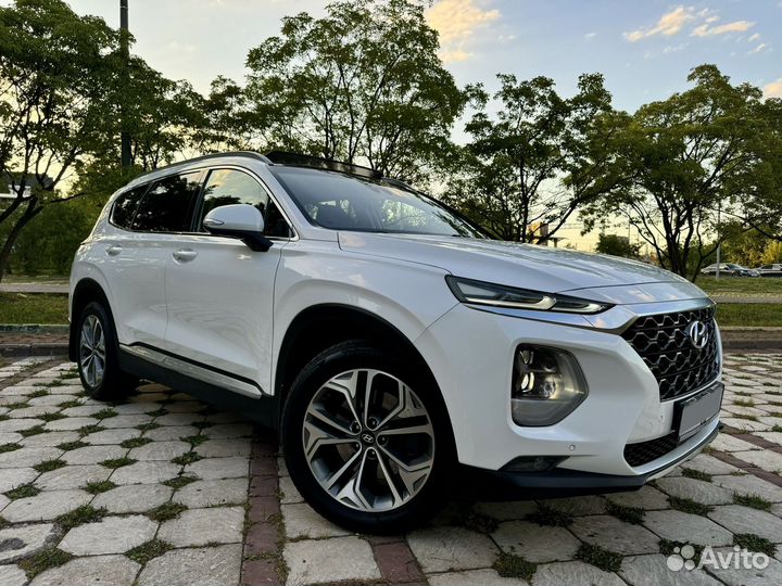 Hyundai Santa Fe 2.2 AT, 2019, 52 200 км