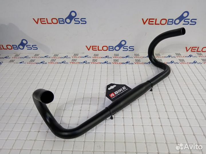 Руль алюминиевый шоссейный 4bike