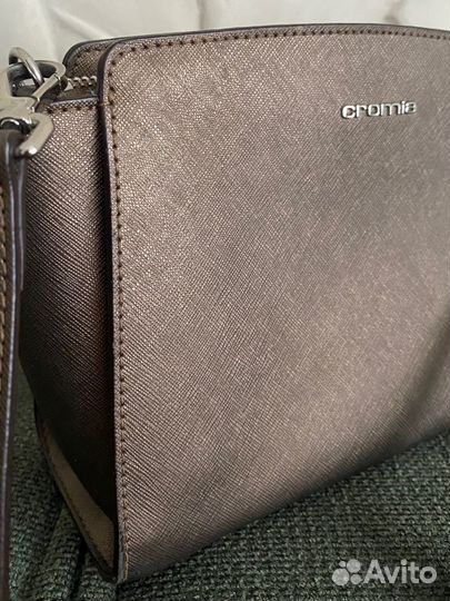 Сумка cromia натуральная кожа сафьяновая