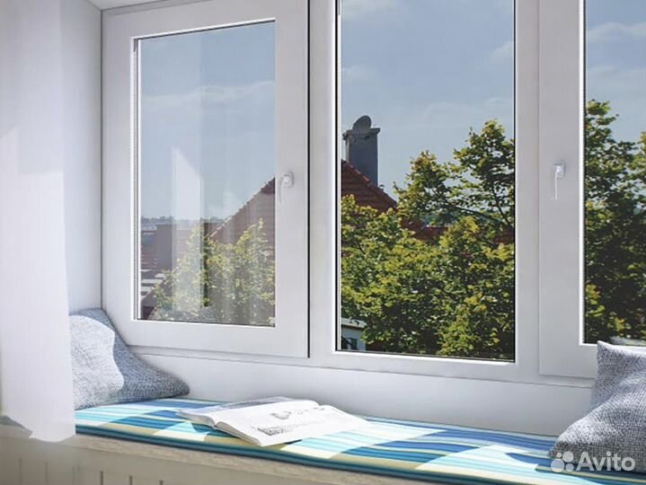 Пластиковые окна с установкой rehau