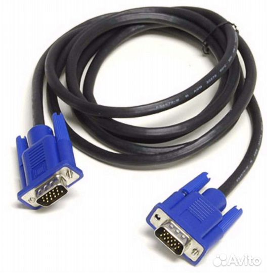 Кабель шнур vga vga вга вга новый