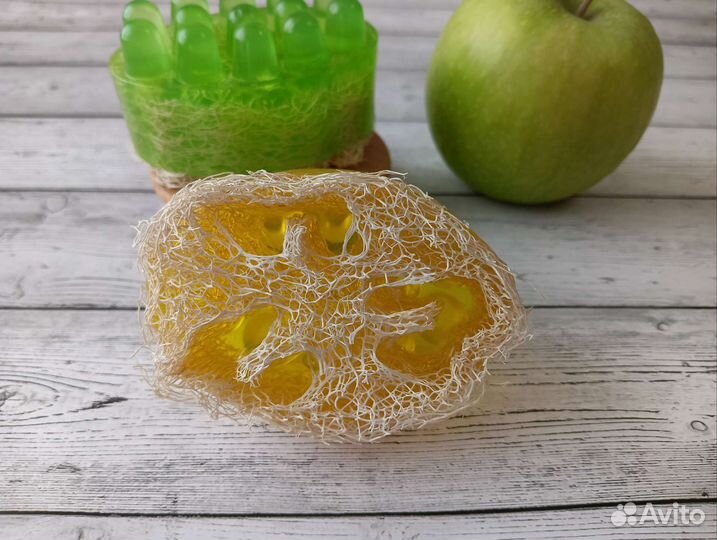 Массажное мыло с люфой
