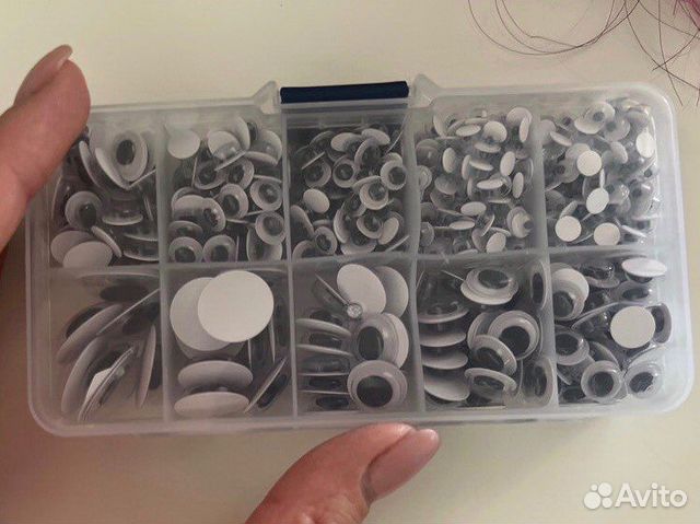 Глазки для поделок самоклеящиеся