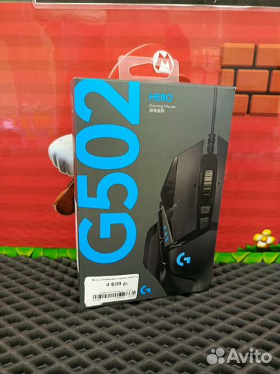 Мышь проводная Logitech G502 hero