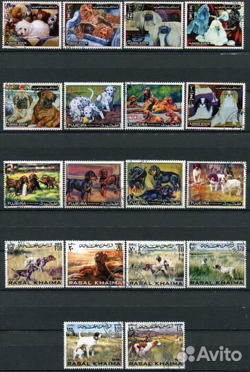 Марки флора и фауна