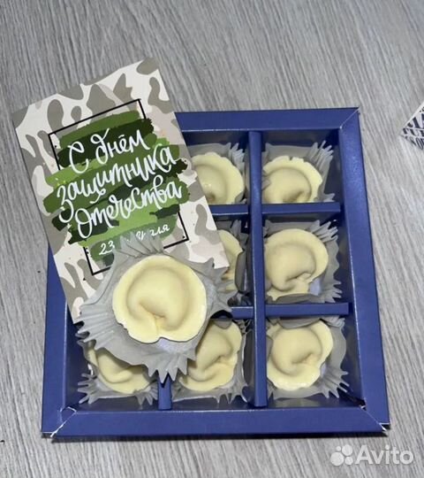 Шоколад ручной работы пельмени набор