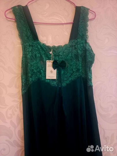 Халат женский шелковый новый